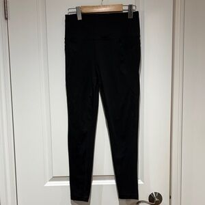 Athletic works Black High-Waisted Leggings